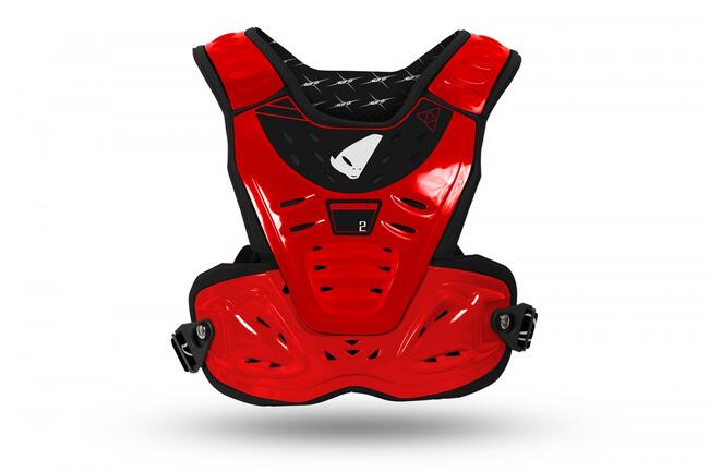 Ufo Pettorina Moto Rosso Bambino